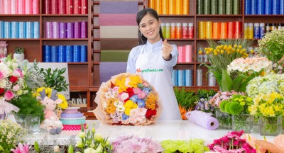 Thương mại điện tử, khoa Tài chính Thương mại Tham quan công ty Cổ Phần Color Life – Thương hiệu Hoa HoaYeuThuong.com- Nguyễn Thanh Phương 