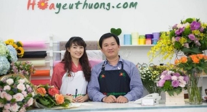 Sinh viên ngành Thương mại điện tử, khoa Tài chính Thương mại Tham quan công ty Cổ Phần Color Life – Thương hiệu Hoa HoaYeuThuong.com-Dang Trung Kien